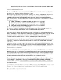 rapport financier fin septembre 2016